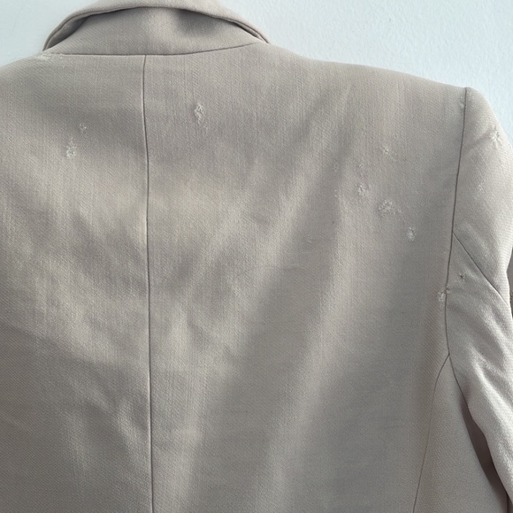 J.Crew Distressed Wool Blazer Size 8 - Picture 3 of 7